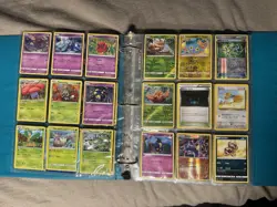 Pokemon TCG Vintage Childhood Binder Collection Lot Over 200 Cards Holos - Image 3