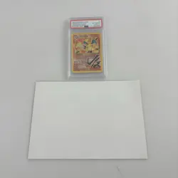 1999 Pokemon Charizard Holo #4 PSA/DNA Auto 10 Signed Veronica Taylor Ash - Image 5