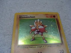 Pokemon Cards: Base Set 2 Rare Holo: Hitmonchan 8/130 - Image 2