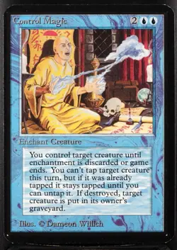 MTG Control Magic Alpha 1993 Magic Card - Image 1