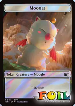 Hero/Moogle 2-Sided Token 5 // 11 MTG FINAL FANTASY NP Foil - Image 2