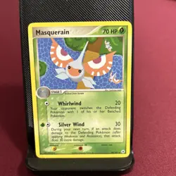 Pokemon TCG Masquerain EX Hidden Legends 20/101 Regular Rare - Image 1