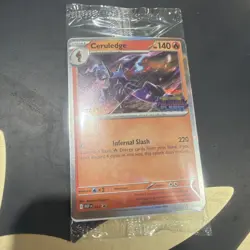 Ceruledge 014 Promo Phantasmal Flames Staff Stamped Pokemon Prerelease Sealed - Image 1