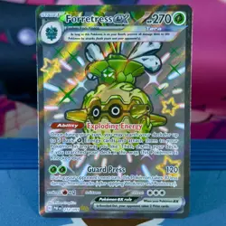 Forretress ex - 212/091 - Shiny Ultra Rare - Paldean Fates - English - Pokemon - Image 1
