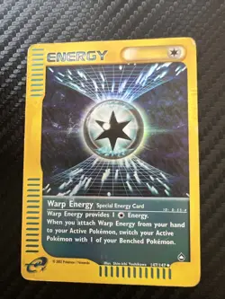 WARP ENERGY REVERSE 147/147 ENG AQUAPOLIS POKEMON E-reader Pokemon - Image 1