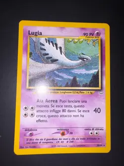BGS 9 Carta Pokemon Lugia 20/64 Set Neo Revelation Ita NEARMINT - Image 2