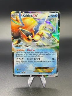 Pokemon TCG - Keldeo EX Holo Boundaries Crossed 49/149 - Image 1