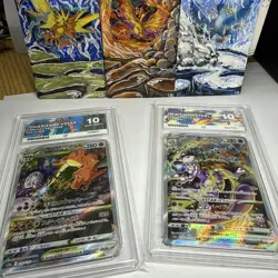 ACE 10 Charizard 212/172 Mewtwo 221/172 SAR VSTAR Universe Pokemon Card Japanese - Image 1