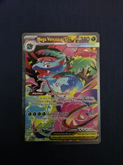 Pokemon TCG Mega Venusaur EX Mega Evolution 177/132 NM Condition - Image 1