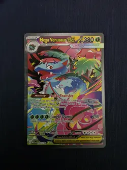Pokemon TCG Mega Venusaur EX Mega Evolution 177/132 NM Condition - Image 2