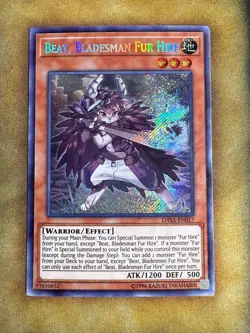 Yugioh Beat, Bladesman Fur Hire DASA-EN017 Secret Rare NM - Image 1