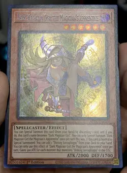 Yugioh Dark Magician Girl the Magician’s Apprentice ALIN-EN004 Secret Rare NM - Image 5