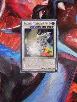 Yugioh! Shooting Star Dragon T.G. EX GFTP-EN044 Ultra Rare 1st Edition LP - Image 1