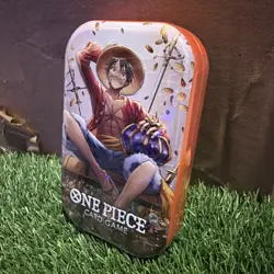 Sealed One Piece Card Game Mini Tin Vol. 2 Monkey.D.Luffy OP-13 Sealed - Image 3