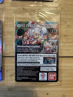 One Piece Monkey D. Luffy US Voyage College Basketball Card Rutgers P-055 - Image 3