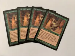 MTG One with Nature x4 Scourge + Free Bonus Cards - Image 1