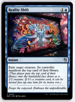Reality Shift NM DRC Commander: Aetherdrift MTG - Image 1