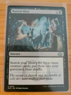 MTG Buried Alive 0273 Modern Horizons 3 M/NM Free UK P&P - Image 1