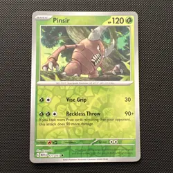 Pinsir - 127/165 - Reverse Holo Uncommon -Scarlet & Violet-151 - Pokemon Card NM - Image 1