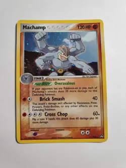 Machamp EX 11/107 Power Keepers Rare Holo Pokemon Card 2007 - Near Mint - Image 1