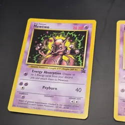 Vintage Pokemon Movie Promos X5 Cards 1999 WOTC Rare Cards pikachu mew mewtwo - Image 4