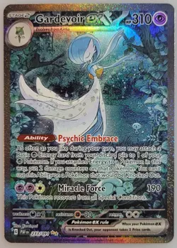 Gardevoir ex 233/091 SV: Pokemon Paldean Fates Holo NM - Image 1