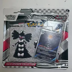 Pokemon TCG White Flare SV10.5 3-Pack Tech Sticker Collection New Sealed - Image 1