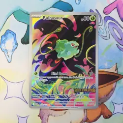 Pokemon TCG: Mega Evolution - Bulbasaur 133/132 Stamped Promo Card - Image 1
