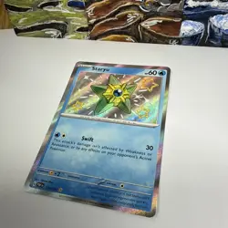 Pokemon TCG Paldean Fates Staryu Baby Shiny card 118/091 Shiny Rare - Image 3