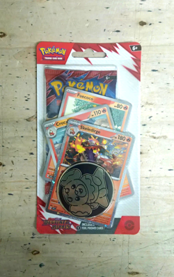 Pokemon TCG Destined Rivals Skeledirge Premium Checklane Blister New & Sealed! - Image 1