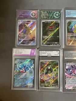 Pokemon Graded Mint Bundle X10 Cards All Grade 9 Mint - Image 2