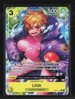 2024 One Piece 500 Years in the Future Lilith SR Alt Art op07-111 - Image 1