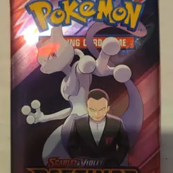 Pokemon Scarlet & Violet—Destined Rivals Booster Pack English Mewtwo 10 Cards - Image 1