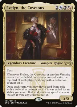 MTG Commander Deck: Evelyn the Covetous | 100-Card EDH | Sleeved + Satin Tower - Image 1