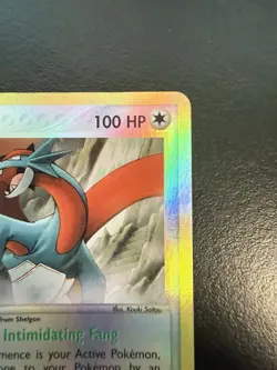 Pokemon TCG Salamence EX Dragon 19/97 Reverse Holo Rare Card MP - Image 5