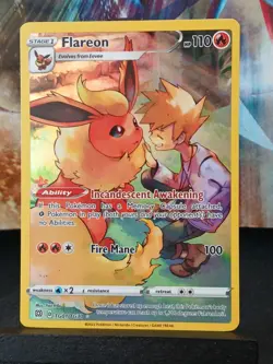 Eevee Flareon Vaporeon Jolteon Trainer Gallery Set Brilliant stars Pokemon Cards - Image 4