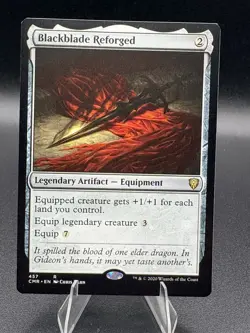 CMR BLACKBLADE REFORGED 1x Rare Magic Commander Legends MTG NM - Image 1