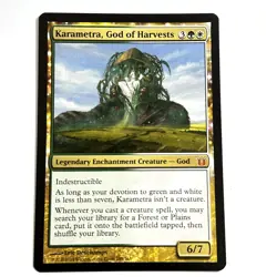 Karametra, God of Harvests 148 M Born of the Gods Magic the Gathering MTG NM - Image 1