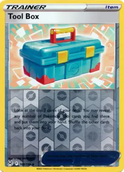 Tool Box - 168/196 Lost Origin Reverse Holo Uncommon Pokemon Trainer NM - Image 1