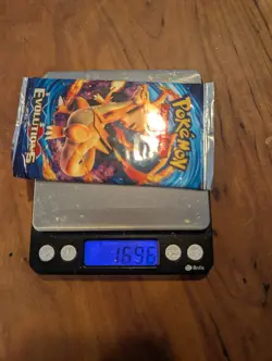 Pokemon TCG XY Evolutions Sealed Booster Pack (6 Booster packs) Weights in photo - Image 3