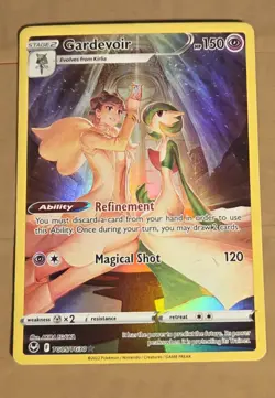 Gardevoir FULL ART TRAINER GALLERY CHR TG05/TG30 Silver Tempest 2022 Pokemon TCG - Image 1