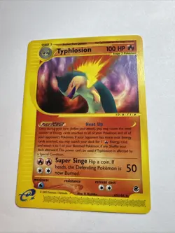 Typhlosion 65/165 Expedition Base Set Non-Holo 2002 WOTC Vintage Pokemon MPP - Image 1