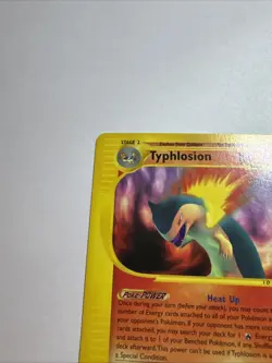 Typhlosion 65/165 Expedition Base Set Non-Holo 2002 WOTC Vintage Pokemon MPP - Image 3