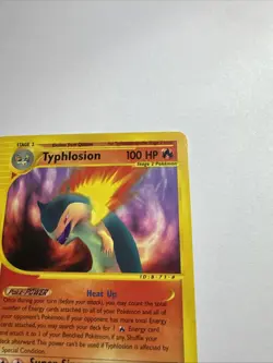 Typhlosion 65/165 Expedition Base Set Non-Holo 2002 WOTC Vintage Pokemon MPP - Image 4