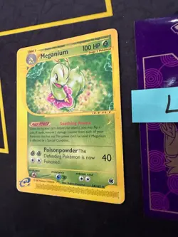 Meganium 54/165 Expedition Base Set Regular Non-Holo 2002 270 💎LP💎 - Image 2