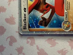 Pokemon TCG Blaziken EX Holo Ultra Rare Card 90/100 EX Crystal Guardians 2006 NM - Image 2