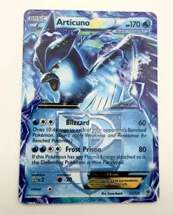 Articuno EX 25/135 - Plasma Storm Rare EX Pokemon TCG Holo - LP Card - Image 1