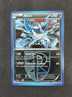 Absol 67/116 Team Plasma Pokemon Plasma Freeze Rare Non-Holo Card - Image 1
