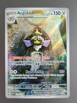 Aegislash 210/182 Illustration Rare Paradox Rift Pokemon Card Near Mint NM - Image 1