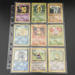 ⭐Complete Pokemon Base Set Common Uncommon Cards 1999⭐Pokemon Base Set starter - Image 3
